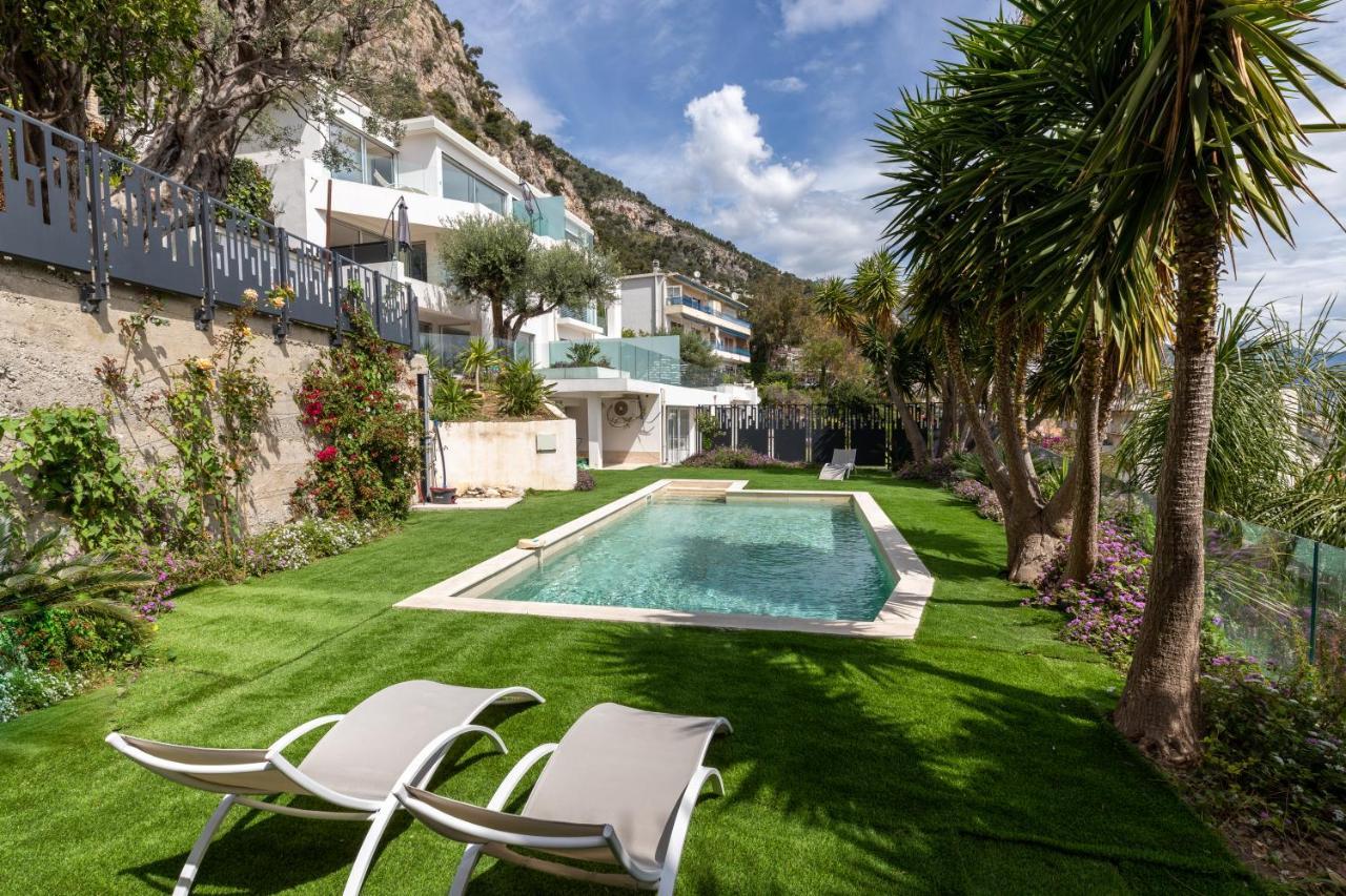 Appartement Mont des Olives - Cap D'ail- app6 à Saint-Antoine  Extérieur photo