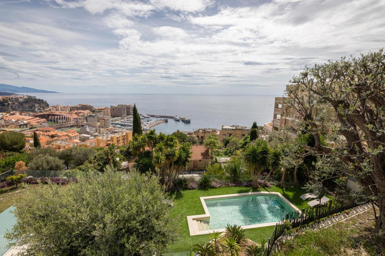 Appartement Mont des Olives - Cap D'ail- app6 à Saint-Antoine  Extérieur photo